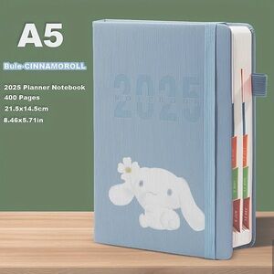2025 Sanrio A5 Daily Planner - 400 Pages Cinnamoroll